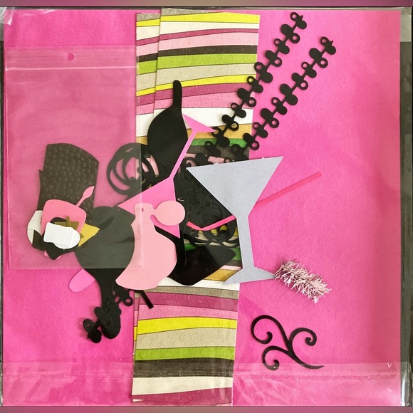 Scrapbook Kit - “Hit the Town” - Scrapbook Design Studios - 12 x 12 - Brand New - Picture 3 of 4